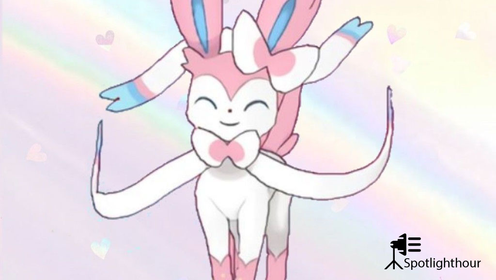 Evolving Eevee into Sylveon