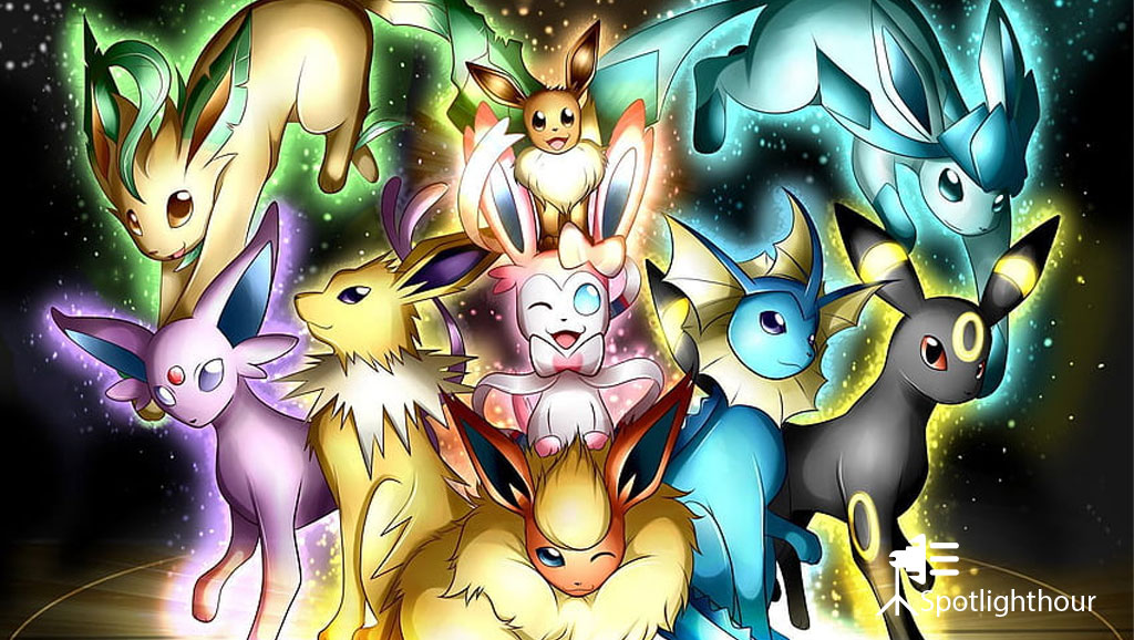 Shiny Eevee Evolutions Pokemon GO